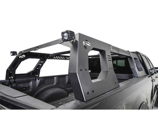 Fab Fours Inc. OVERLAND TRUCK RACK-ADJUSTABLE RACK SYSTEM-MATTE BLACK