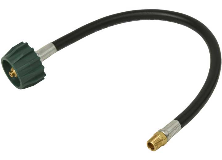 Flame King 18IN PIGTAIL PROPANE HOSE CONNECTOR, MALE NPT ( NOT INVERTED)