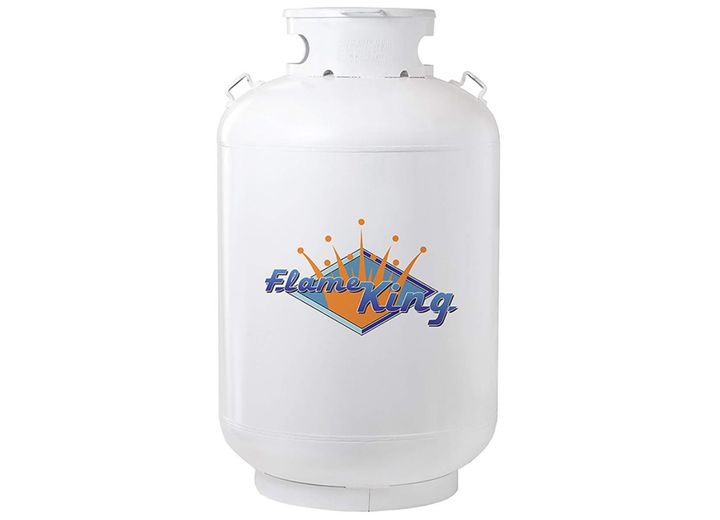 Flame King 420LB DOT CYLINDER W/FLOAT GAUGE &RELIEF VALVE