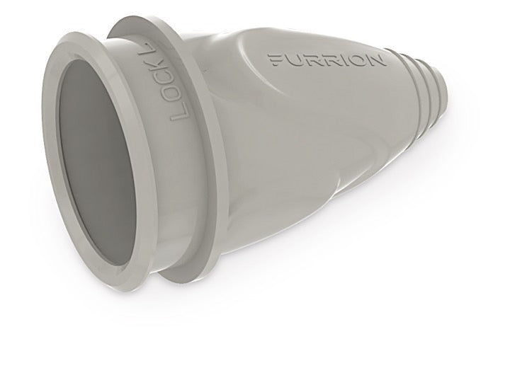 Lippert 30A MALE PLUG PVC COVER, (TITANIUM)