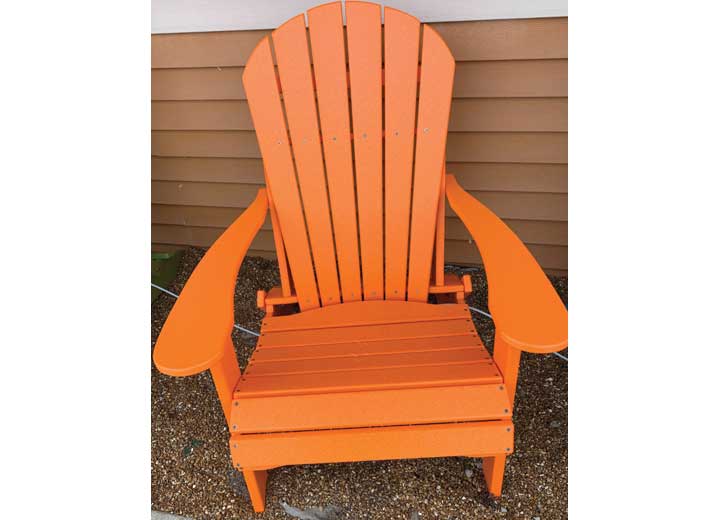 Green Country Decor Green Country Décor Folding Adirondack Chair - Tangerine