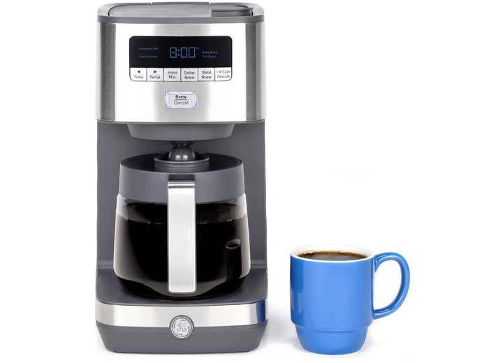 GE Appliances 12 CUP DRIP COFFEE MAKER WITH ADJUSTABLE KEEP WARM PLATE