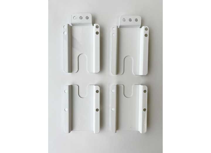 GE APPLIANCES FLOOR WASHER RV FRONT & REAR FOOT BRACKETS
