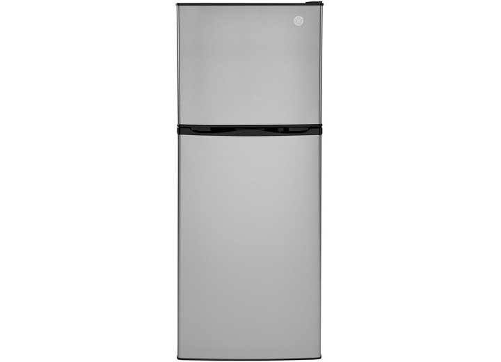 GE Appliances GE 9.8 CU. FT. 12V TOP- FREEZER REFRIG - STAINLESS, RIGHT