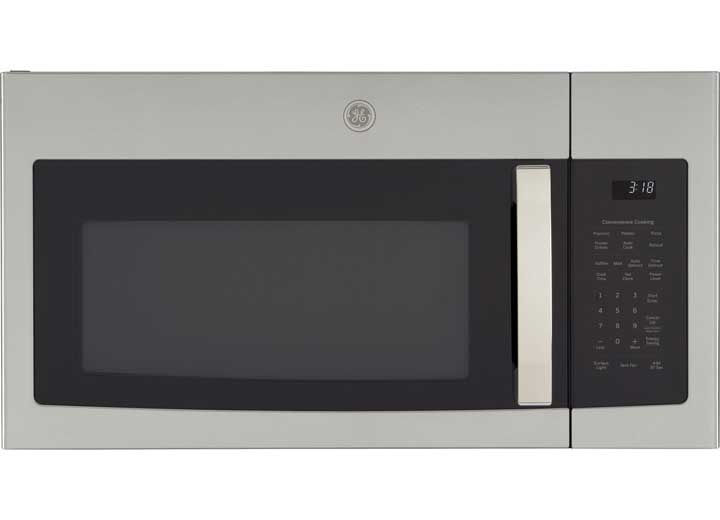 GE Appliances 1.8 CU. FT. OVER-THE-RANGE MICROWAVE OVEN W/RECIRCULATING VENTING, STAINLESS, CSA