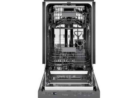 GE Appliances 18IN ADA COMPLIANT STAINLESS STEEL INTERIOR DISHWASHER WITH SANITIZE CYCLE