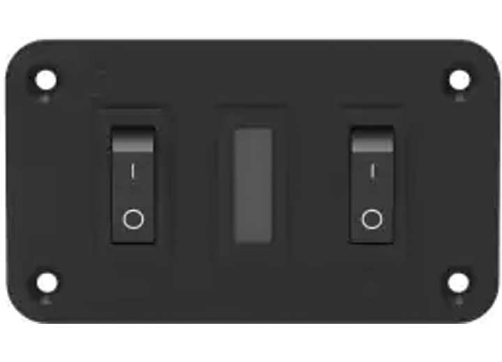 GE Appliances RV DUAL FUEL TOGGLE CONTROL ELECTRIC AND GAS BLACK