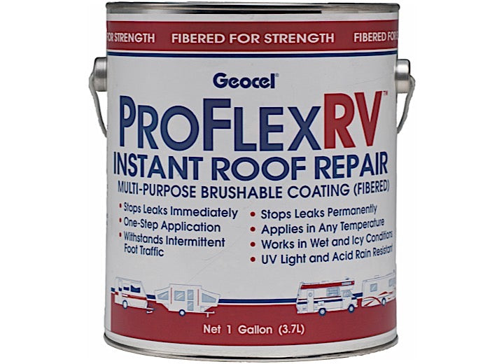 Geocel Pro Flex RV Instant Roof Repair, 1 Gallon - White