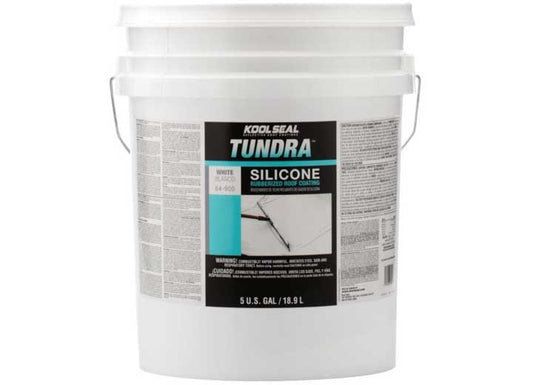 Geocel KS TUNDRA SILICONE WHITE, 5 GALLON