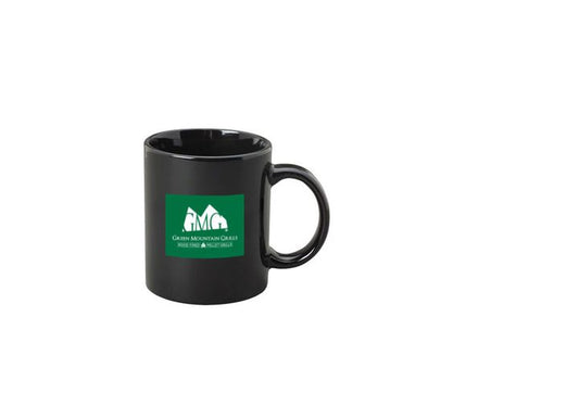 Green Mountain Grills COFFEE MUG - BLACK CERAMIC