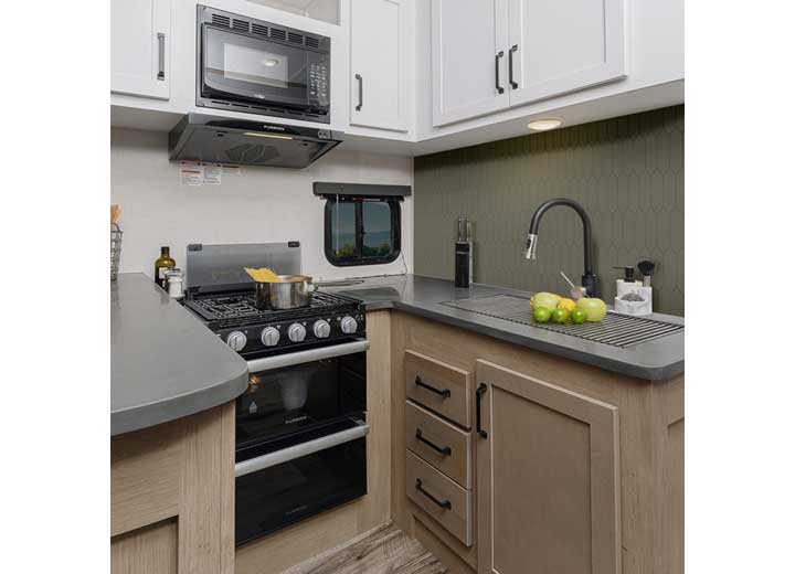 Genesis Products Inc REVIVE BACKSPLASH OLIVE CLAY PICKET 24IN