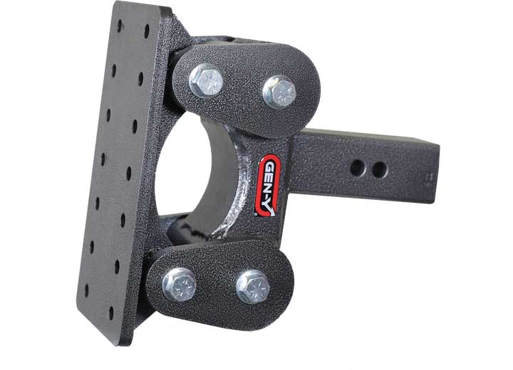 Gen-Y Hitch THE BOSS SERIES - TORSION FLEX, 2.5IN SHANK, BOLT-ON PINTLE PLATE