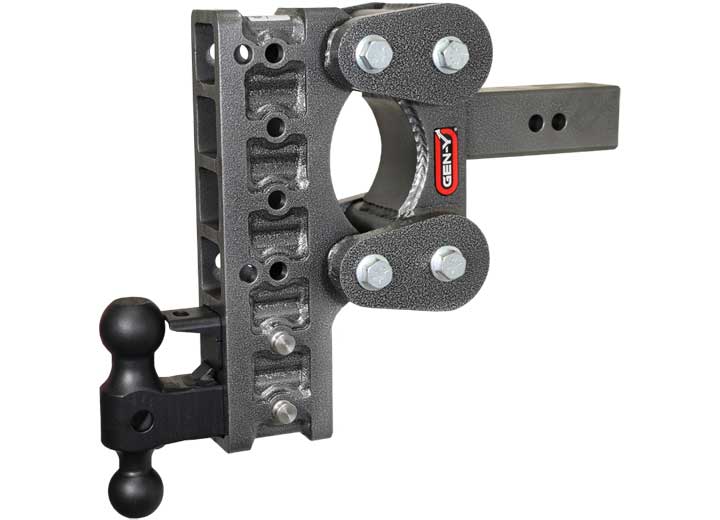 Gen-Y Hitch THE BOSS SERIES - TORSION FLEX, 2IN SHANK, HITCH, VERSA-BALL & PINTLE