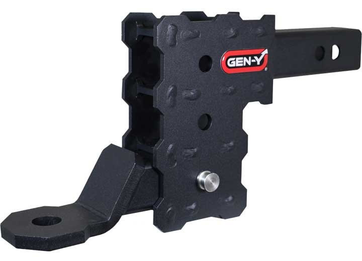 Gen-Y Hitch PHANTOM 2IN HOLLOW SHANK 4.5IN DROP .5K TW 5K HITCH & GH-13001 STANDARD BALL MOUNT
