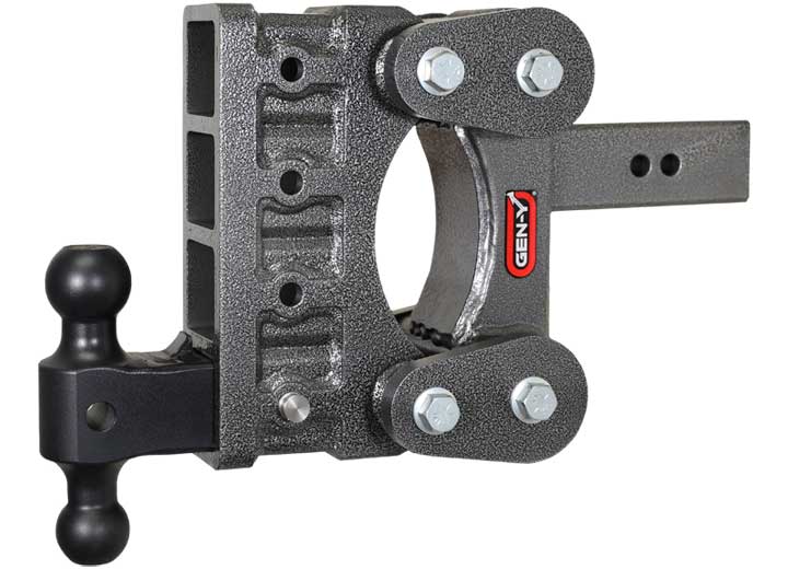 Gen-Y Hitch THE BOSS SERIES-TORSION FLEX, 2.5IN SHANK, 6IN DROP, 21K HITCH/VERSA BALL