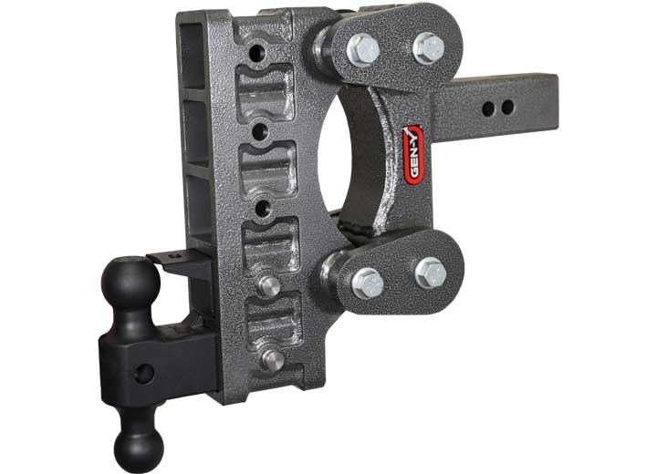 Gen-Y Hitch THE BOSS SERIES - TORSION FLEX, 2.5IN SHANK, HITCH, VERSA-BALL & PINTLE