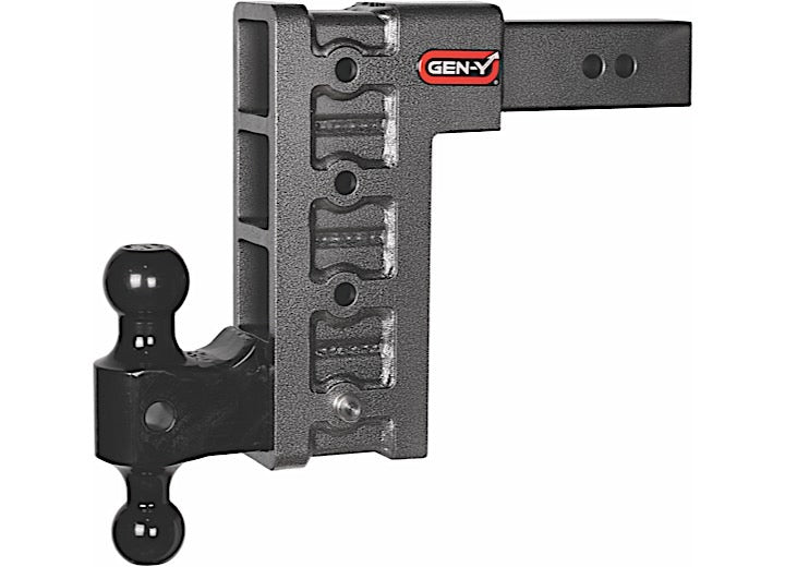 Gen-Y Hitch MEGA-DUTY SERIES, 2.5IN SHANK, 9IN DROP, 32K HITCH/VERSA-BALL