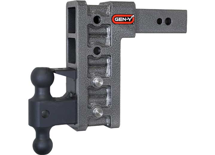 Gen-Y Hitch MEGA-DUTY SERIES, 2.5IN SHANK, HITCH, VERSA-BALL & PINTLE