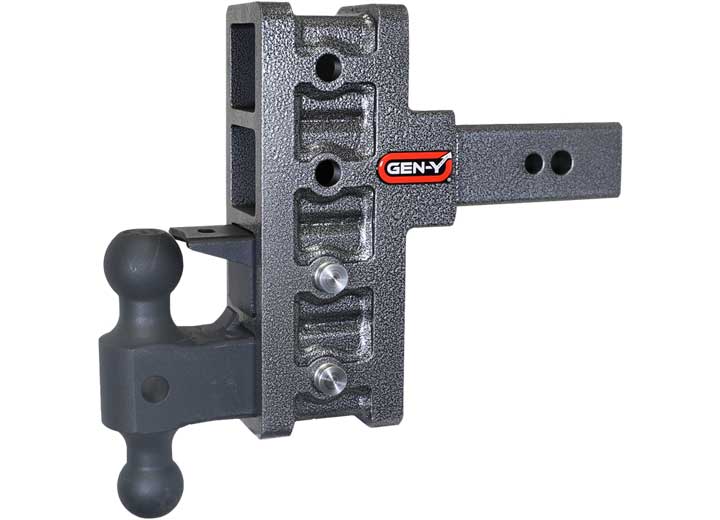 Gen-Y Hitch MEGA-DUTY SERIES, 2.5IN OFFSET SHANK, HITCH, VERSA-BALL & PINTLE