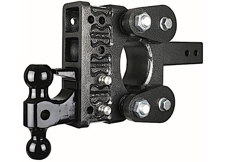 Gen-Y Hitch THE BOSS SERIES - TORSION FLEX, 2.5IN SHANK, HITCH, VERSA-BALL & PINTLE, 32K CAPACITY