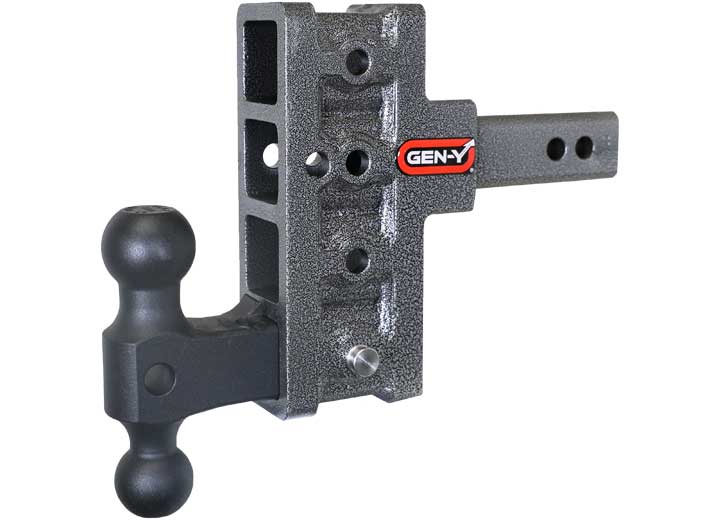 Gen-Y Hitch MEGA-DUTY SERIES, 2IN OFFSET SHANK, HITCH & VERSA-BALL