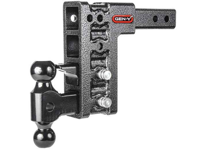 Gen-Y Hitch MEGA-DUTY SERIES, 2IN SHANK, HITCH, VERSA-BALL & PINTLE