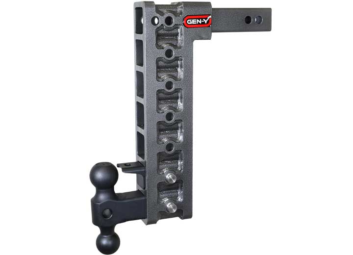 Gen-Y Hitch MEGA-DUTY SERIES, 2IN SHANK, HITCH, VERSA-BALL & PINTLE