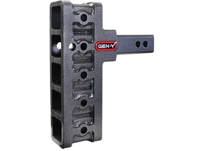 Gen-Y Hitch MEGA-DUTY 2IN OFFSET SHANK  2.5IN RISE 7.5IN DROP 1.5K TW 10K HITCH ONLY