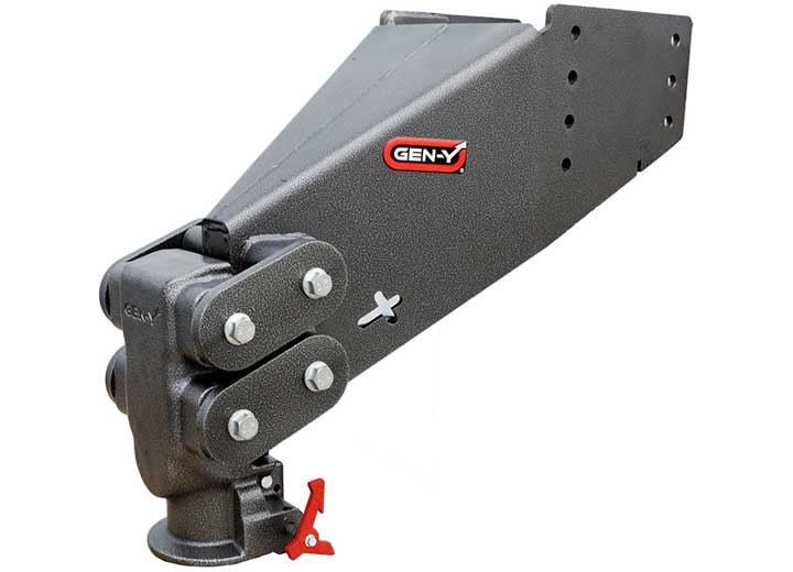 Gen-Y Hitch EXECUTIVE - TORSION-FLEX, FIFTH WHEEL TO GOOSENECK BALL (FITS LCI RHINO BOX), 2"