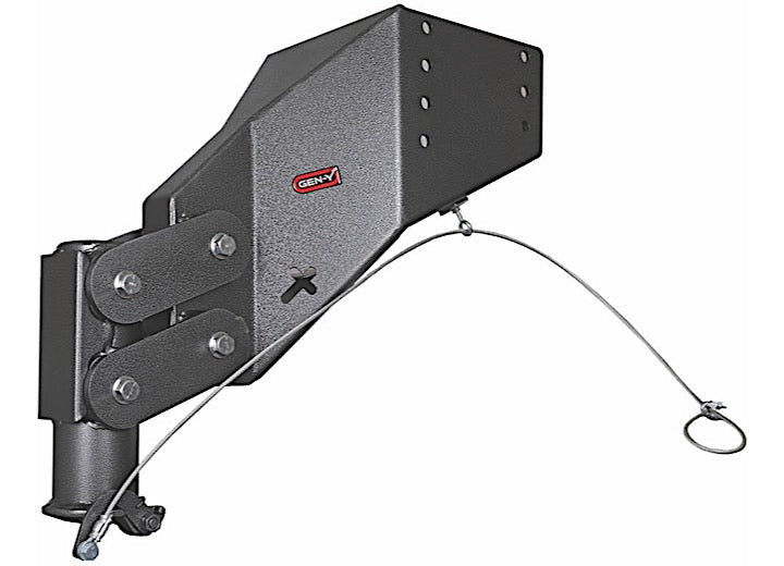 Gen-Y Hitch EXECUTIVE-TORSION-FLEX, 5TH WHEEL TO GOOSENECK BALL (FITS LCI RHINO BOX)