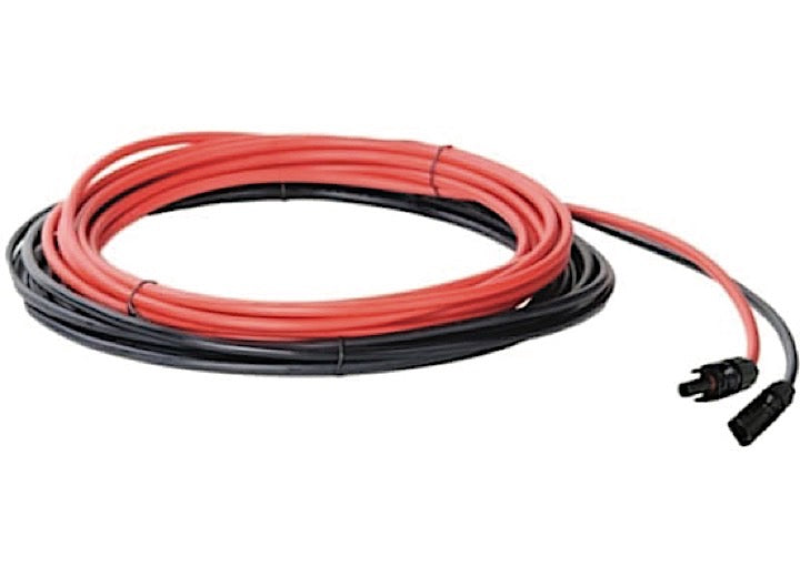 Go Power! MC4-OUTPUT-25R, MC4 25 FOOT RED WIRE W/POSITIVE CONNECTOR