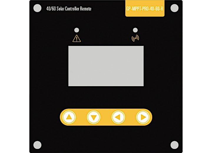 Go Power! GP-MPPT-40-60-R: DIGITAL REMOTE DISPLAY FOR GP-MPPT-60
