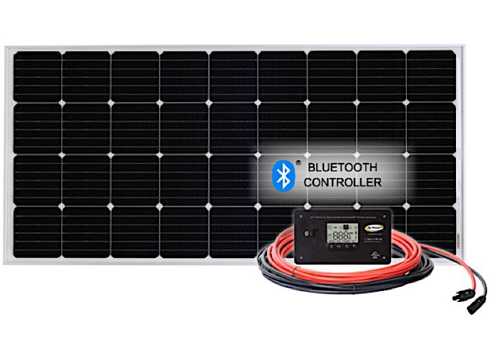 Go Power! Overlander 190W 9.3A Solar Charging Kit with 30A Digital Controller
