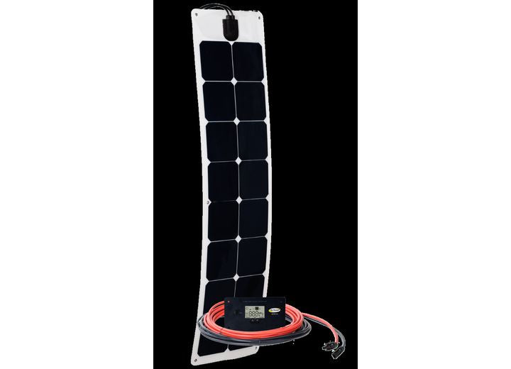 Go Power! GP-FLEX-55: 55 WATT FLEXIBLE SOLAR KIT W/10 AMP CONTROLLER