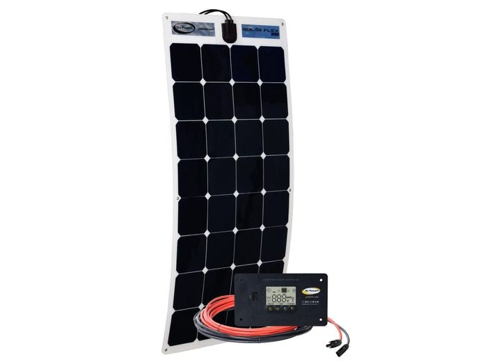 Go Power! GP-FLEX-110: 110 WATT FLEXIBLE SOLAR KIT WITH 30 AMP CONTROLLER
