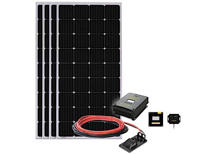 Go Power! SOLAR-AE-4: 800 WATT SOLAR KIT WITH 3 X 30A MPPT CONTROLLERS