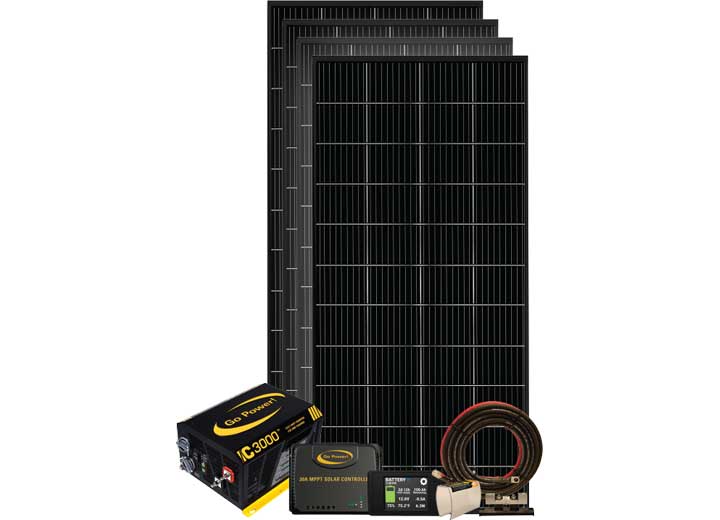 Go Power! POWERTRAK 800W SOLAR & INVERTER/CHARGER MPPT SYSTEM W/ BMG & IC3000