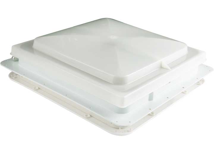 Heng's 14IN x 14IN VENT PLASTIC BASE WHITE 12V FAN