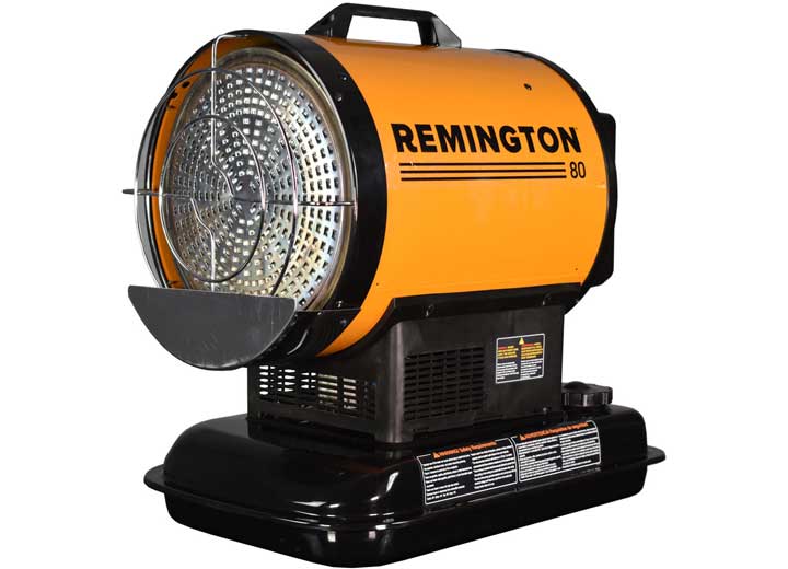 Heat Hog REMINGTON 80,000 BTU OIL-FIRED RADIANT HEATER - ORANGE/BLACK