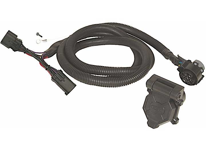 Hopkins Manufacturing 97-04 FORD F-150 FORD ENDURANCE 5TH WHEEL 90-DEGREE WIRING HARNESS W/7 BLADE PLU