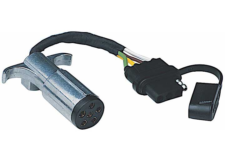 Hopkins Manufacturing 6 ROUND TO 4 FLAT (WITH FLEXIBLE WIRES) ADAPTER