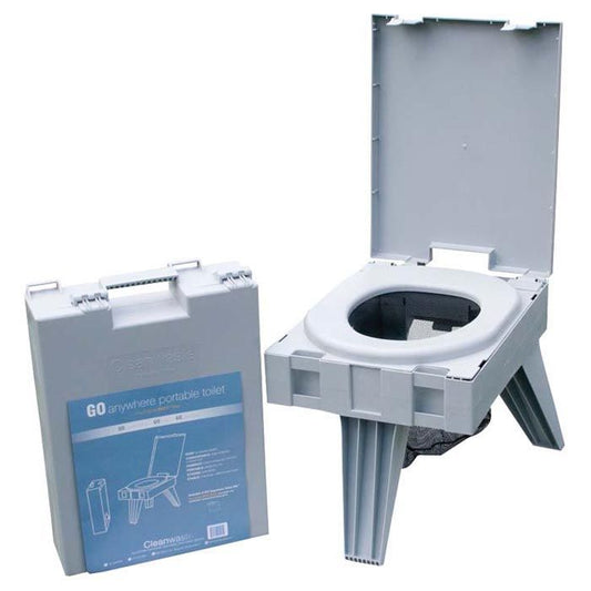 CLEANWASTE GO ANYWHERE PORTABLE TOILET