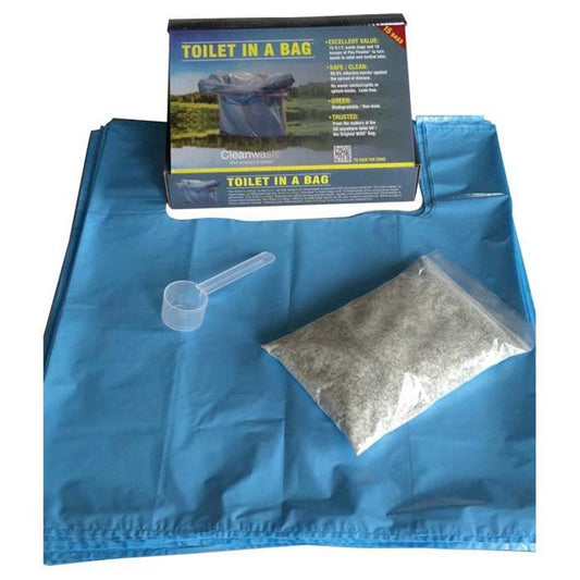 CLEANWASTE TOILET IN A BAG