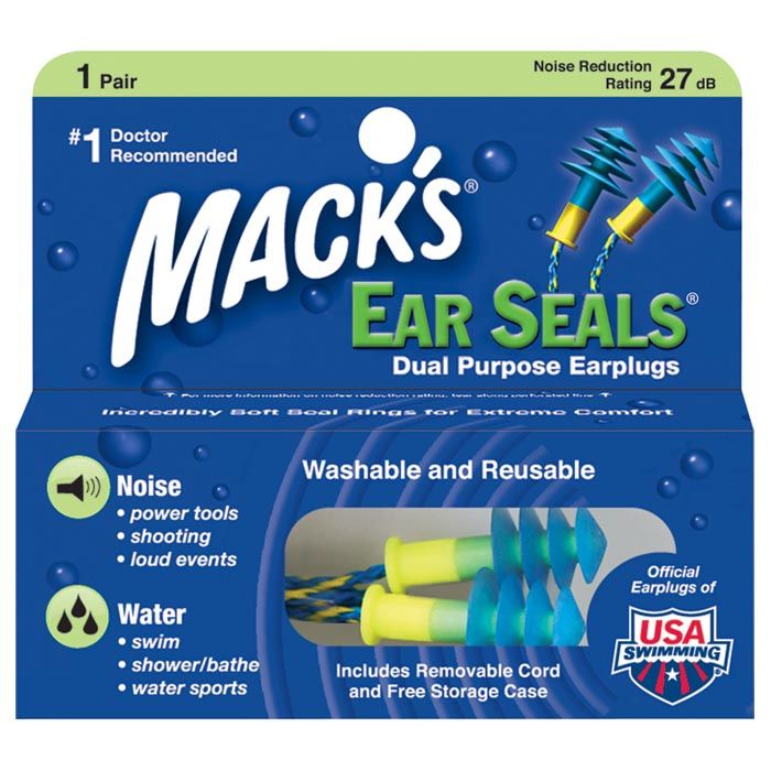 MACKS MACK'S EAR SEALS EARPLUGS