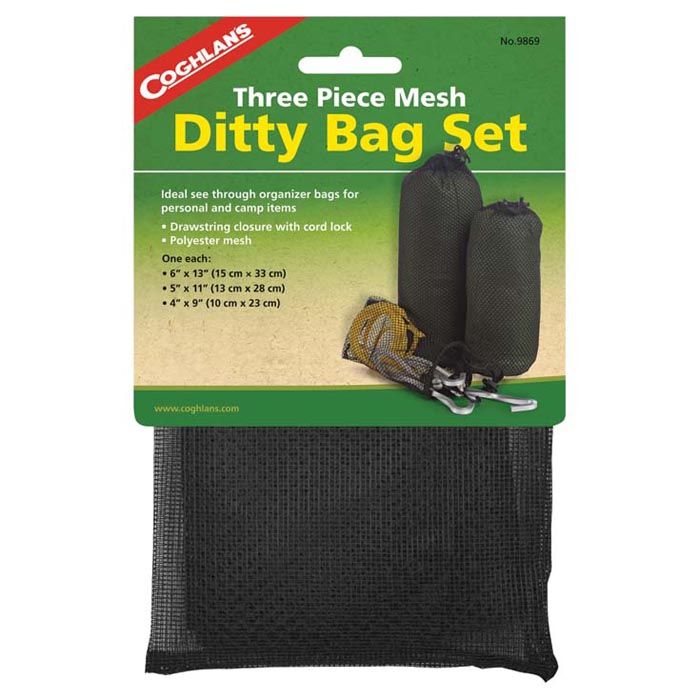 COGHLANS MESH DITTY BAG SET