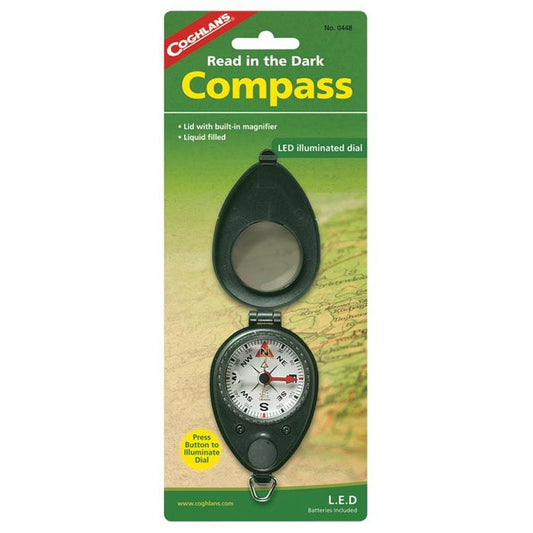 COGHLANS COMPASS W/LED ILLUMINATION