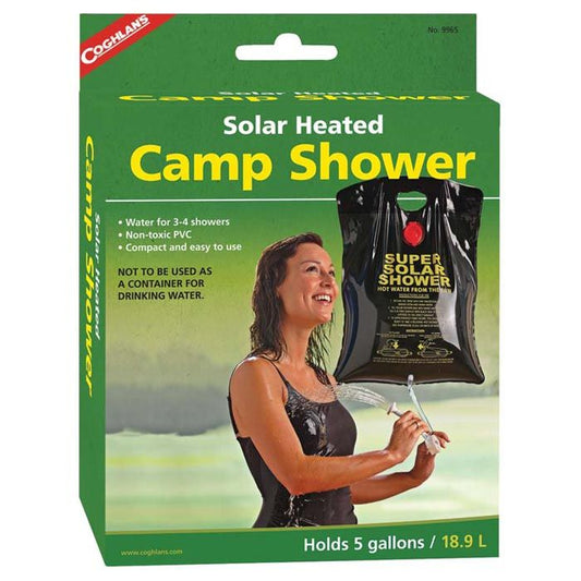 COGHLANS SOLAR HEATED CAMP SHOWER