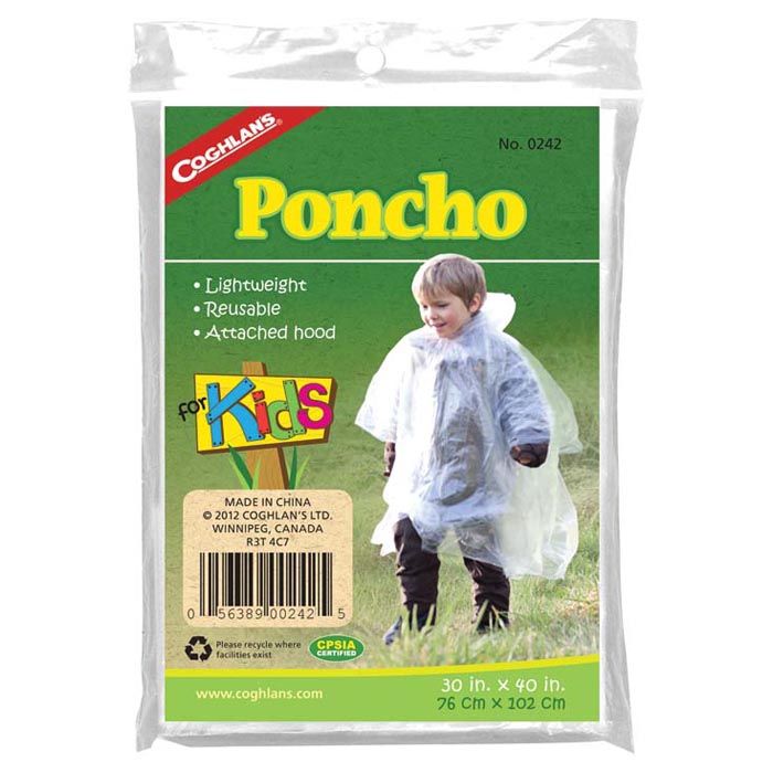 COGHLANS PONCHO FOR KIDS