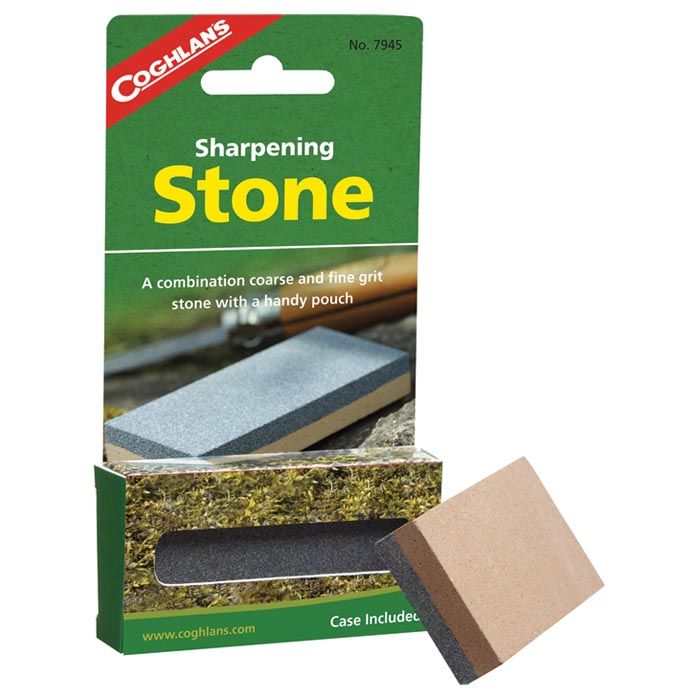 COGHLANS SHARPENING STONE W/CASE