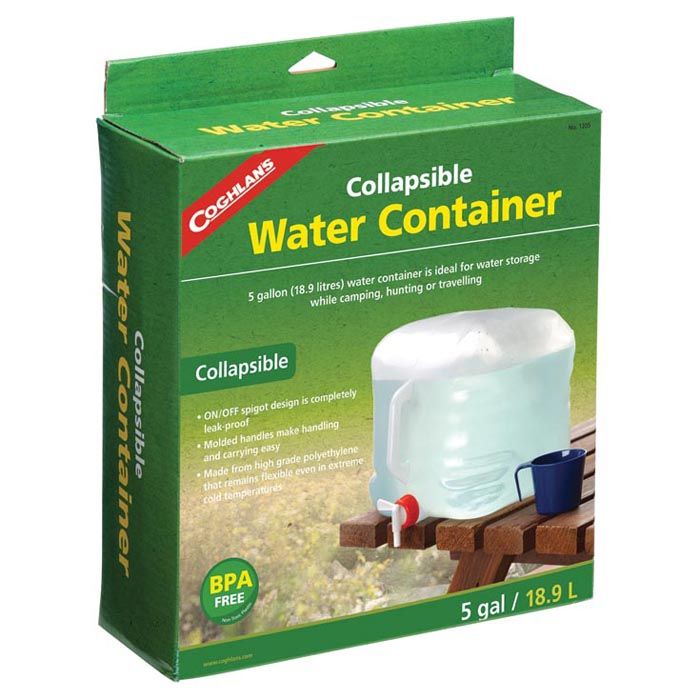 COGHLANS COLLAPSIBLE WATER CONTAINER